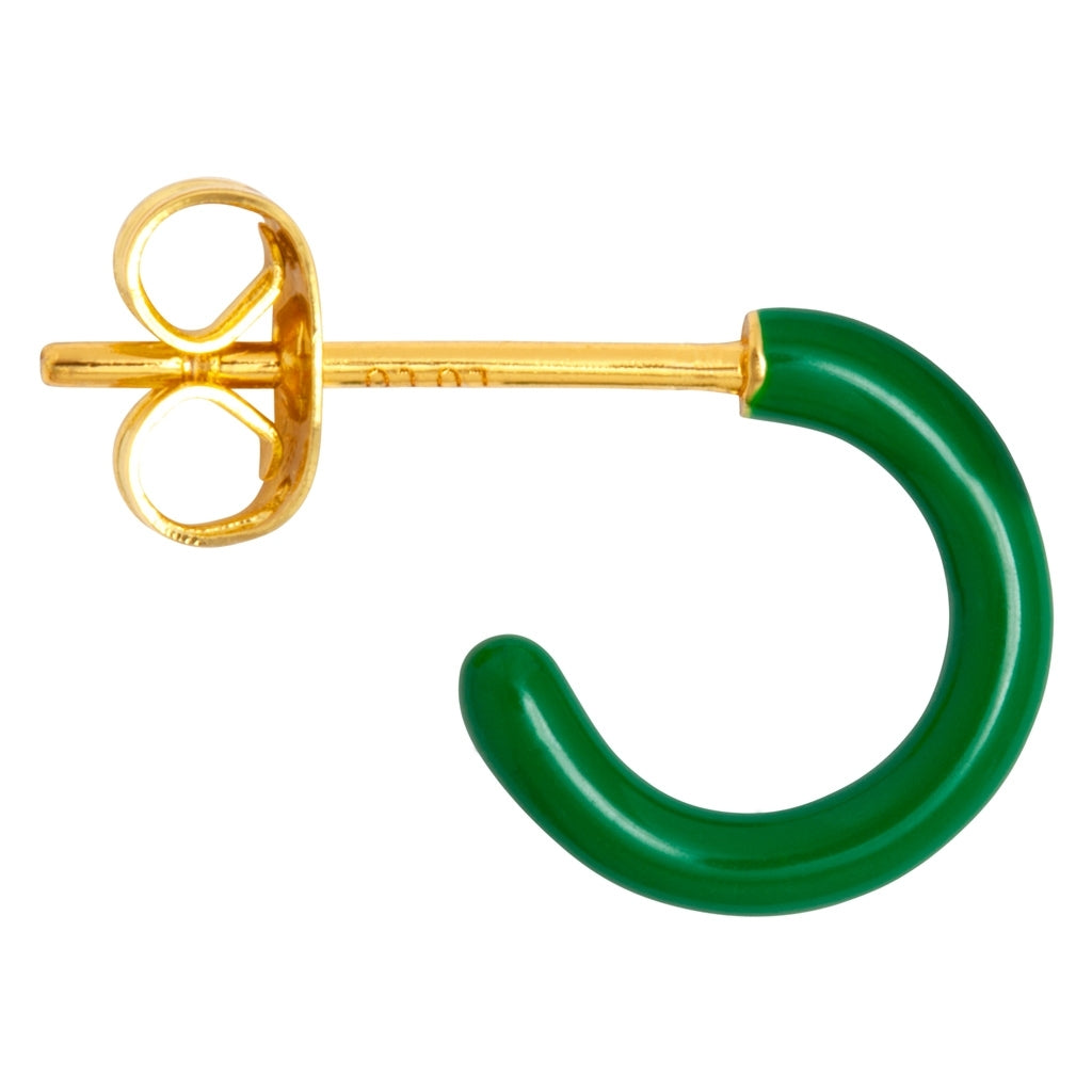 LULU Copenhagen Color Hoop 1 stück Hoops Grün