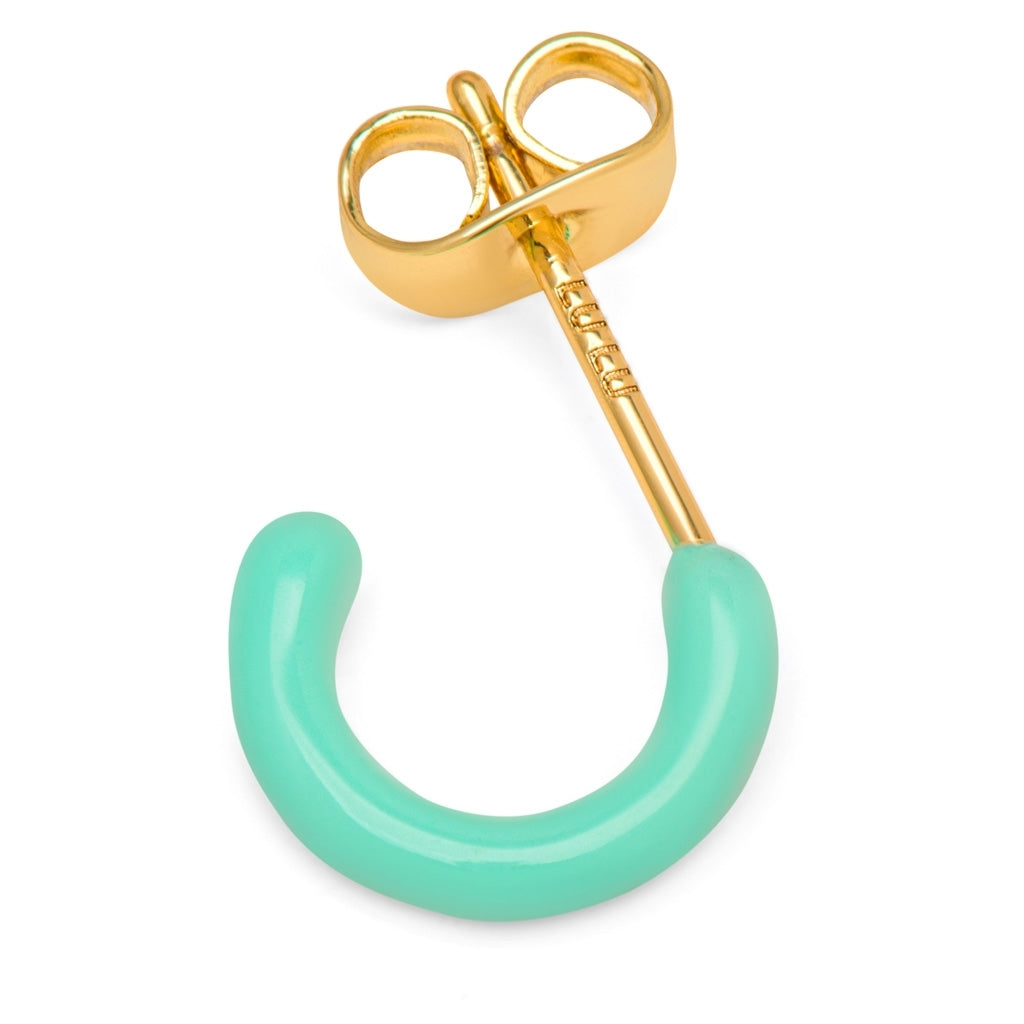 LULU Copenhagen Color Hoop 1 stück Hoops Minze
