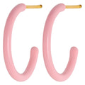 Color Hoops Medium paar - Hellrosa
