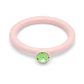 Color Ring Crystal - Silk Light Pink