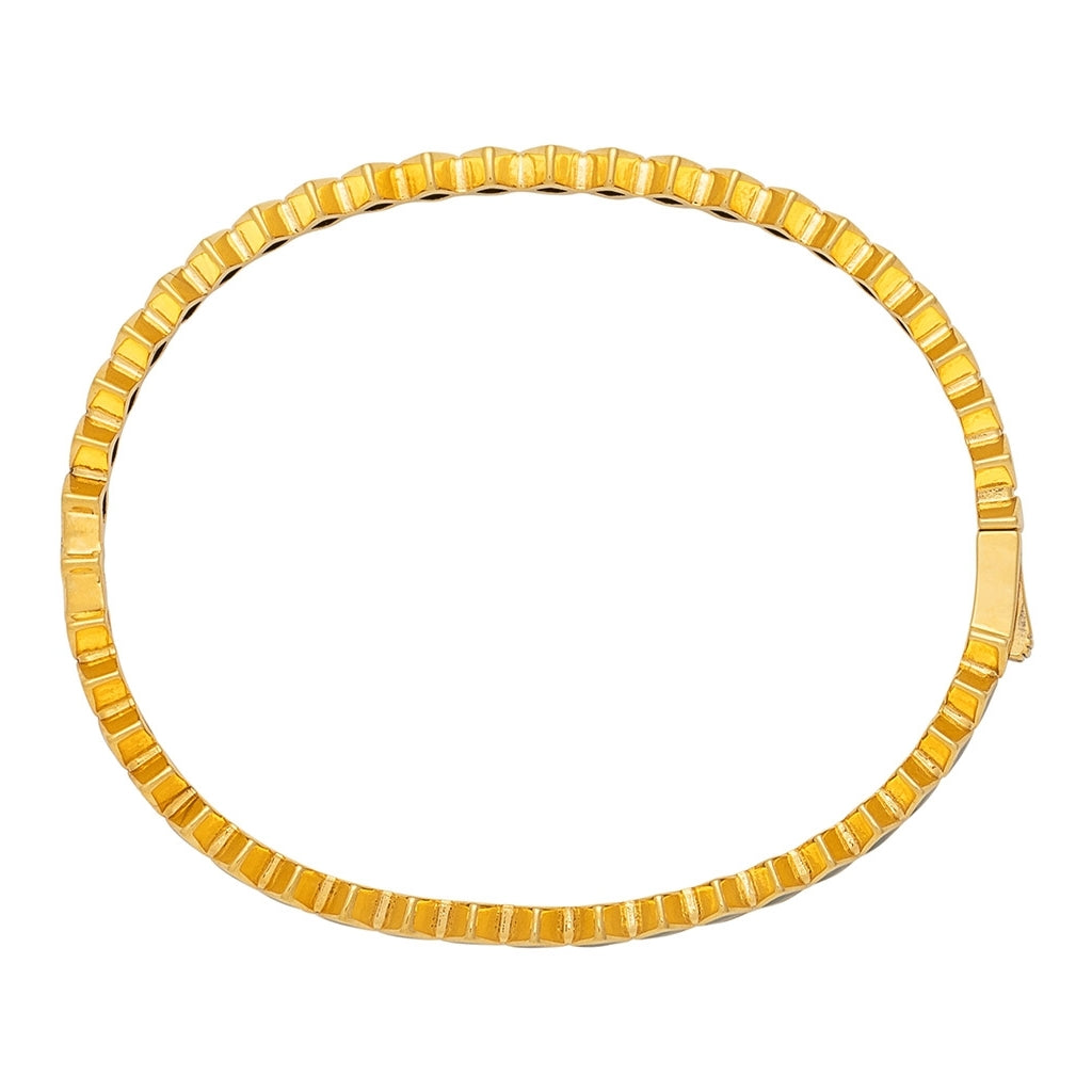 LULU Copenhagen Confetti Bangle - Vergoldetes Bracelets North Sea Green