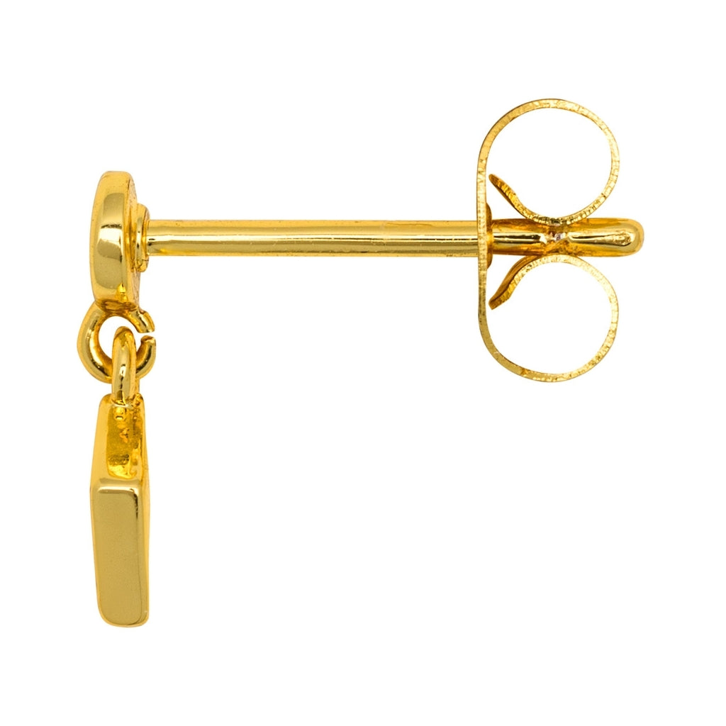 LULU Copenhagen Confetti Dangling Ohrring 1 stück vergoldet Ear stud, 1 pcs Marigold