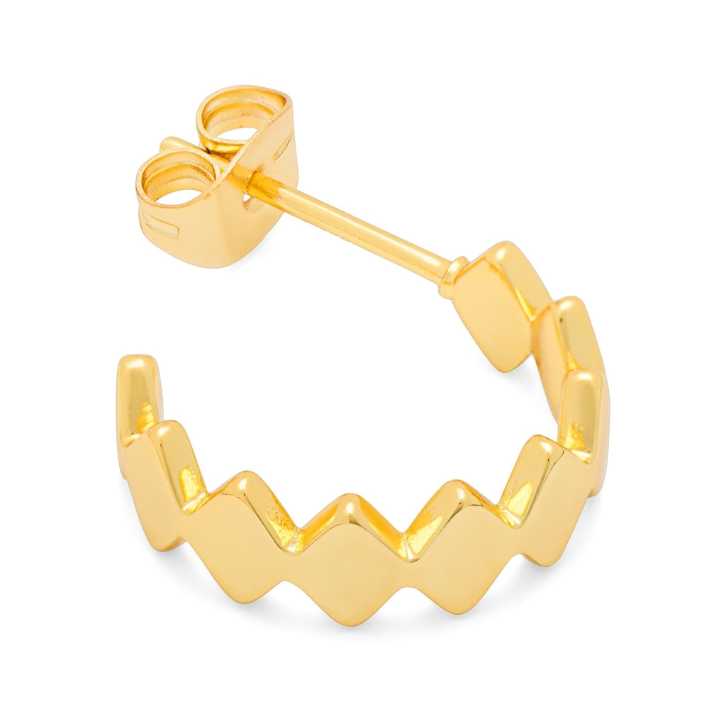 LULU Copenhagen Confetti Hoops vergoldetem Silber Hoops Vergoldet