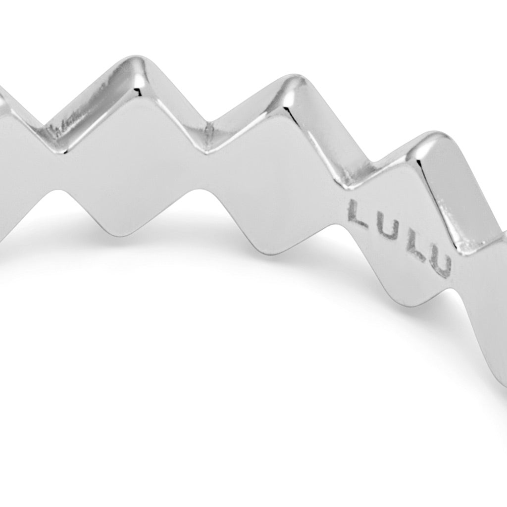 LULU Copenhagen Confetti Ring Sterlingsilber, 50 % recycelt. Rings Silber
