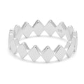 Confetti Ring silber - Silber