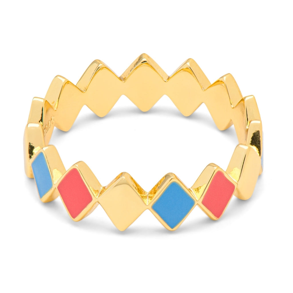 LULU Copenhagen Confetti Ring vergoldet Rings Gloaming