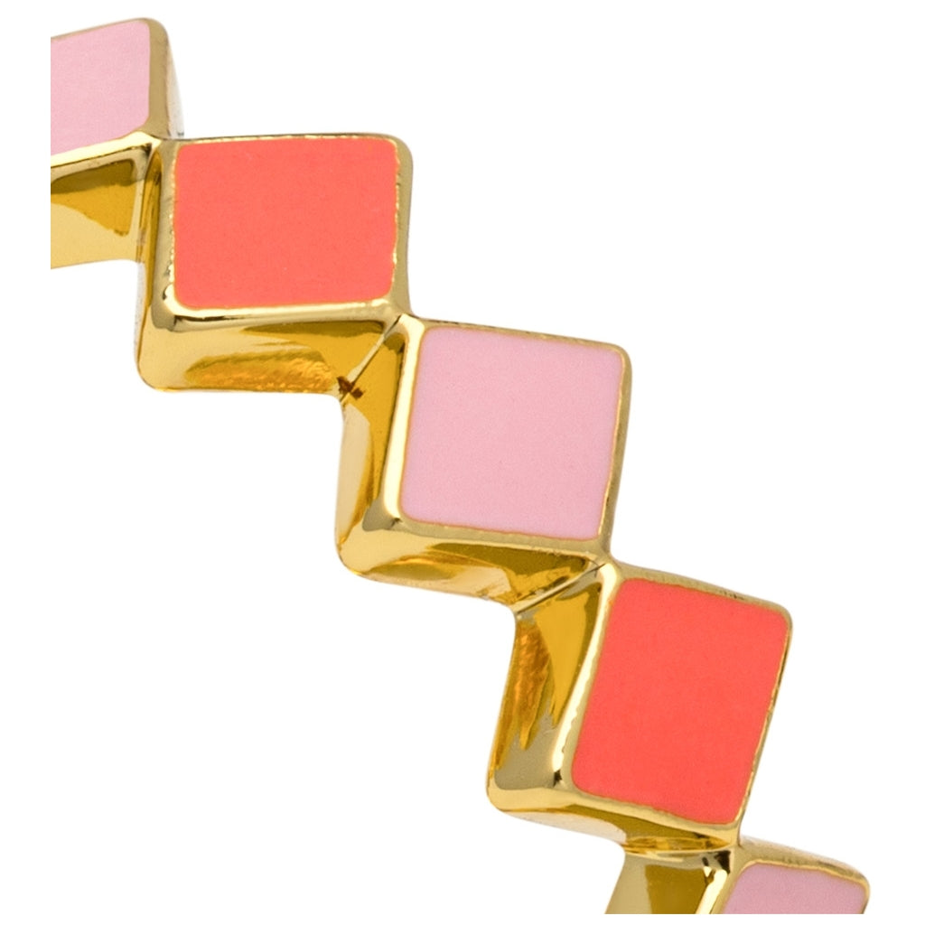 LULU Copenhagen Confetti Ring vergoldet Rings Pink