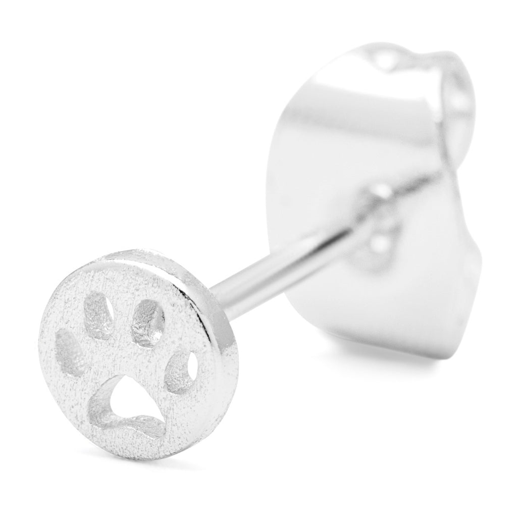LULU Copenhagen Dog Ohrring 1 stück Ear stud, 1 pcs Silver Plated