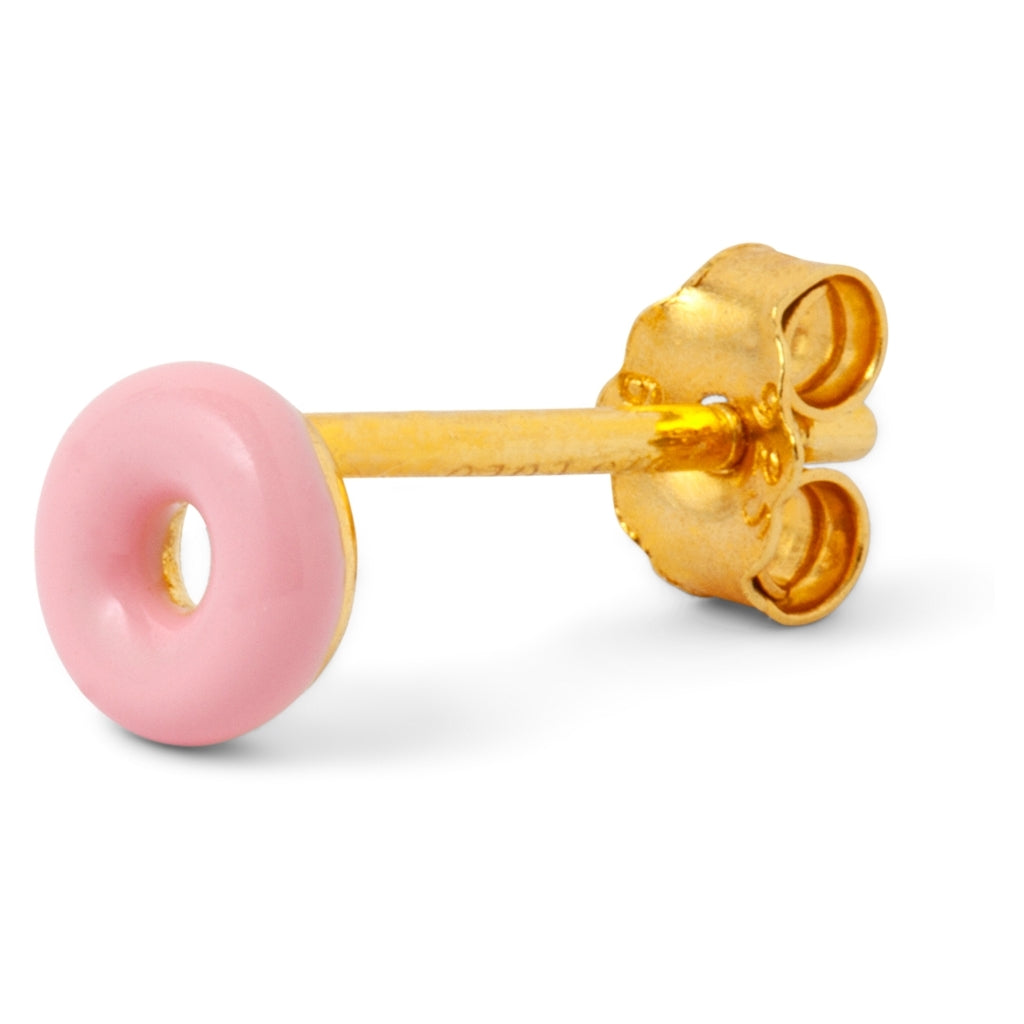 LULU Copenhagen Donut Ohrring 1 stück Ear stud, 1 pcs Hellrosa