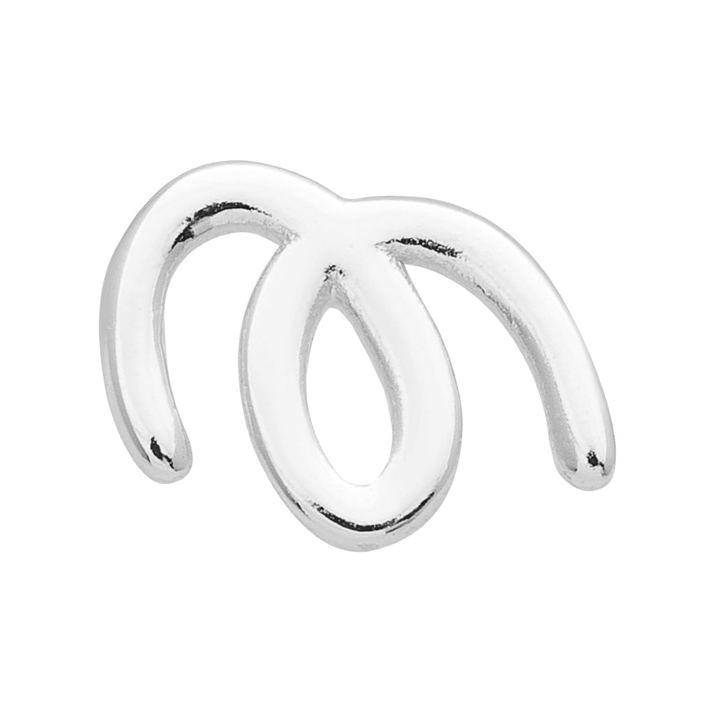 LULU Copenhagen Doodle Ohrring 1 stück Ear stud, 1 pcs Silber