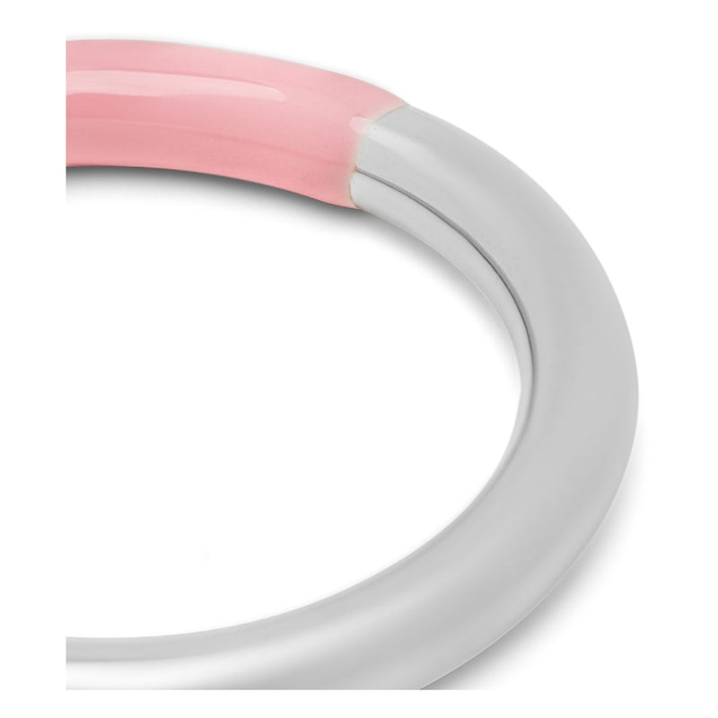 LULU Copenhagen Double Color Ring silber Rings Silver/Light Pink