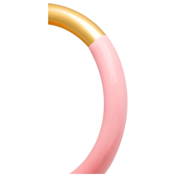 LULU Copenhagen Double Color Ring vergoldet Rings Gold/Light Pink