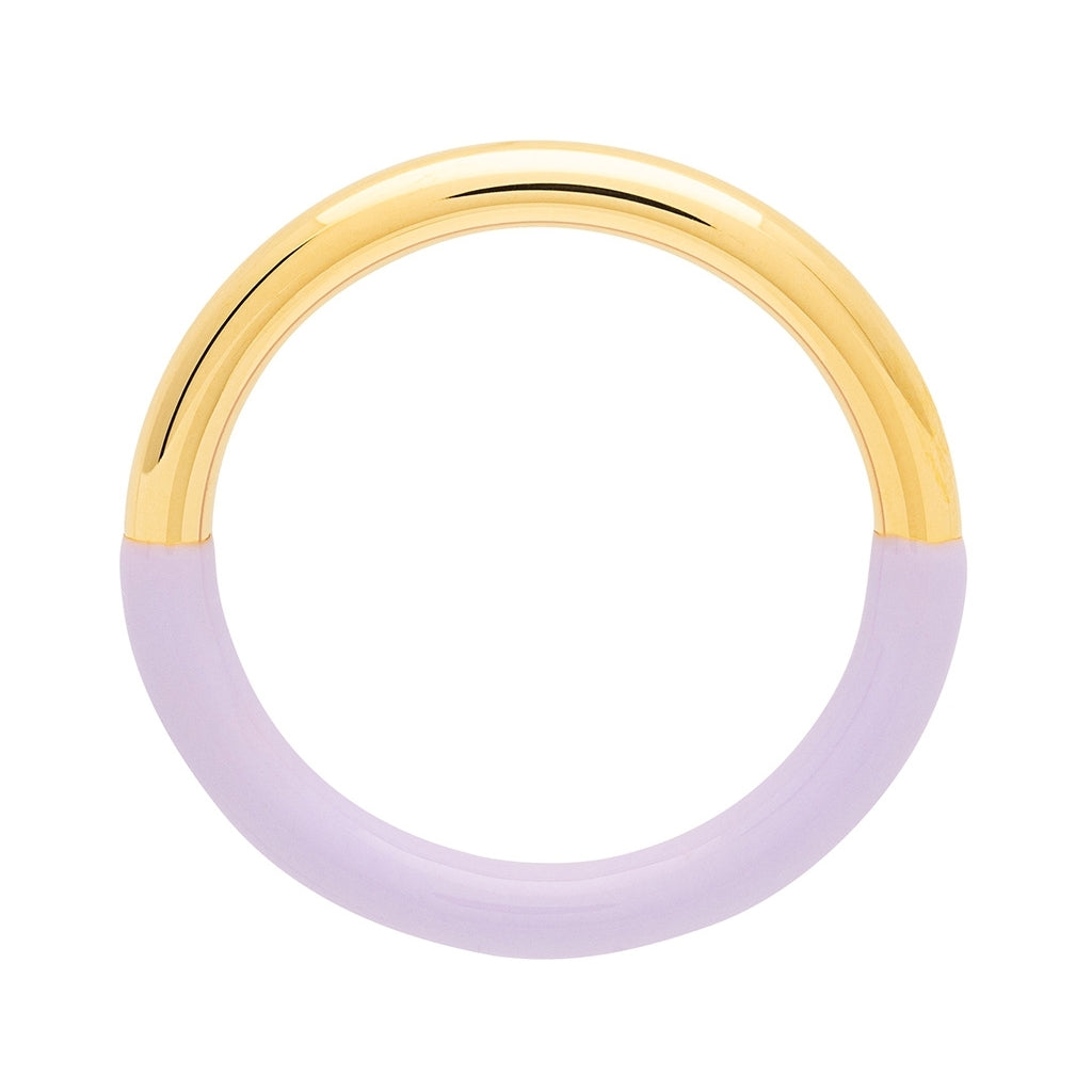 LULU Copenhagen Double Color Ring vergoldet Rings Lila