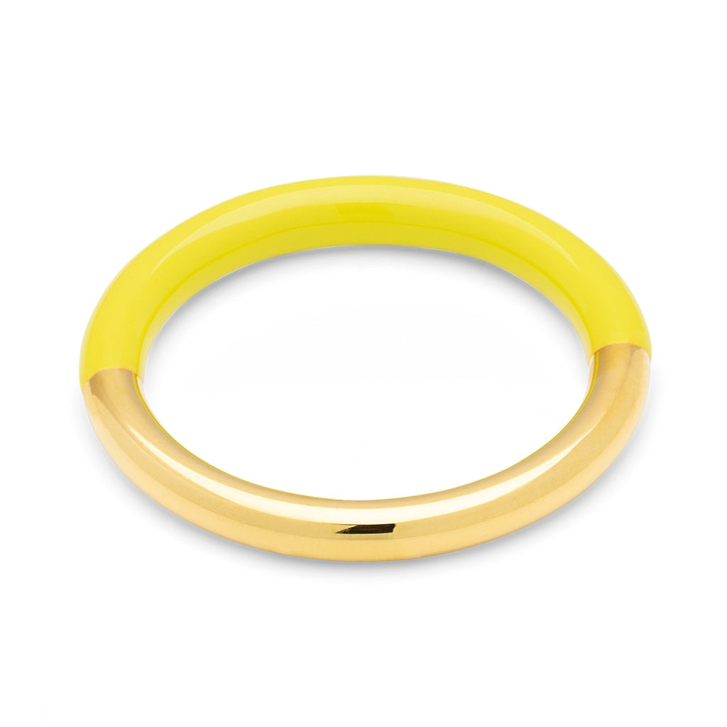 LULU Copenhagen Double Color Ring vergoldet Rings Wild Lime
