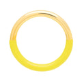 Double Color Ring vergoldet - Wild Lime