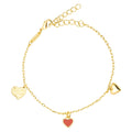 Endless Love Armband - Vergoldetes - Passion Red