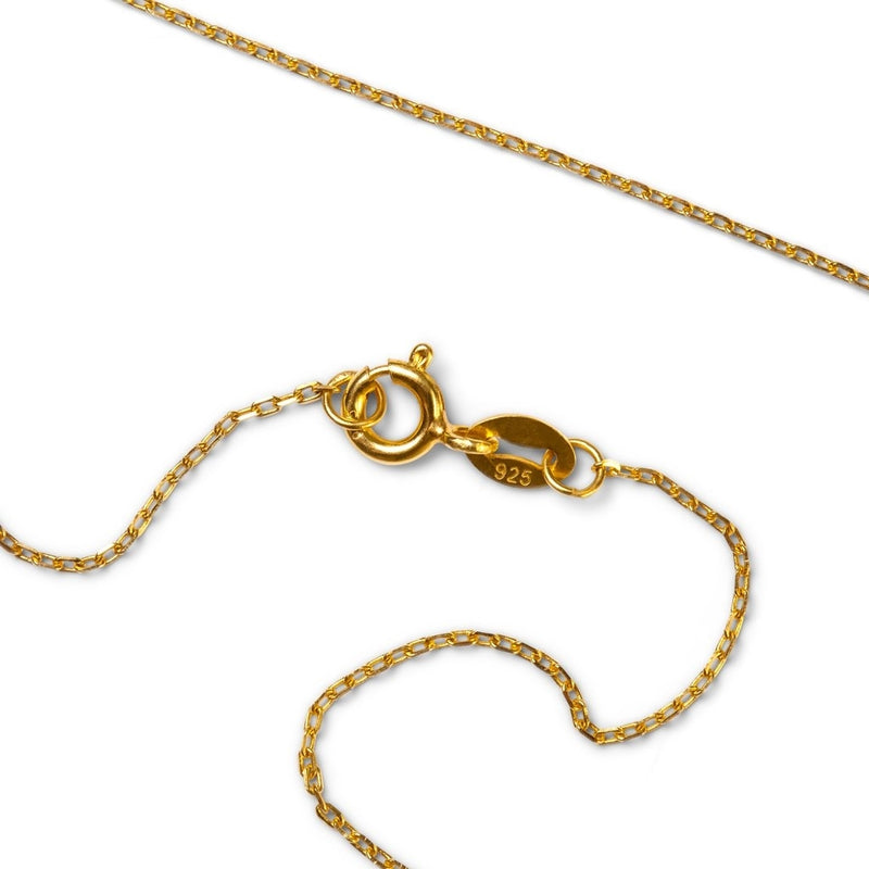LULU Copenhagen Facet Halsketten lange Necklaces Vergoldet