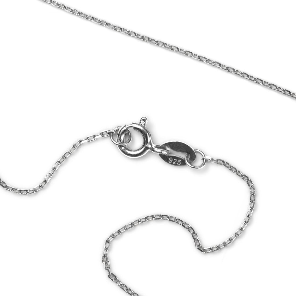 LULU Copenhagen Facet Halsketten lange Necklaces Silber