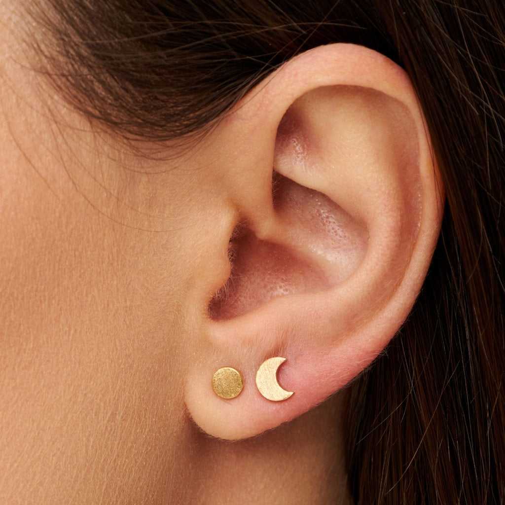 LULU Copenhagen Family To The Moon And Back Ohrringe paar Earrings, pairs Vergoldet