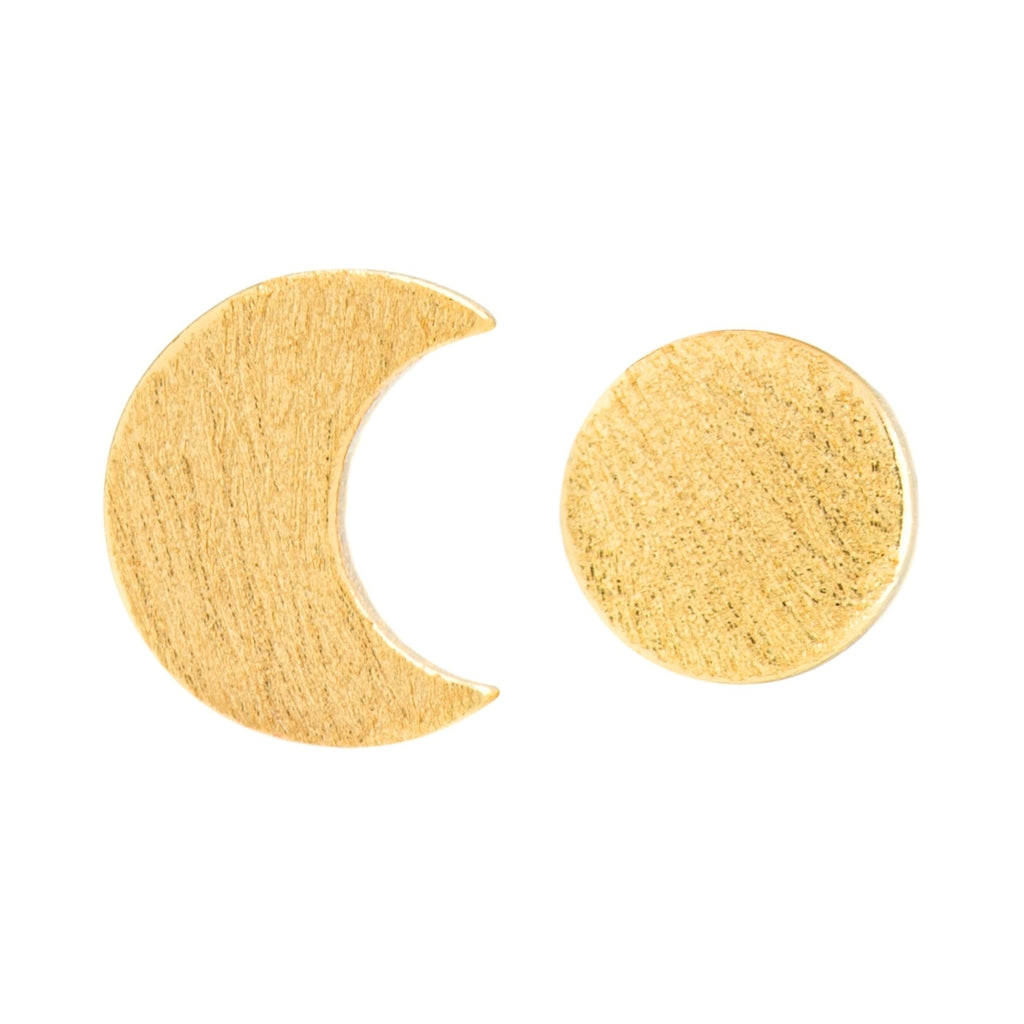 LULU Copenhagen Family To The Moon And Back Ohrringe paar Earrings, pairs Vergoldet