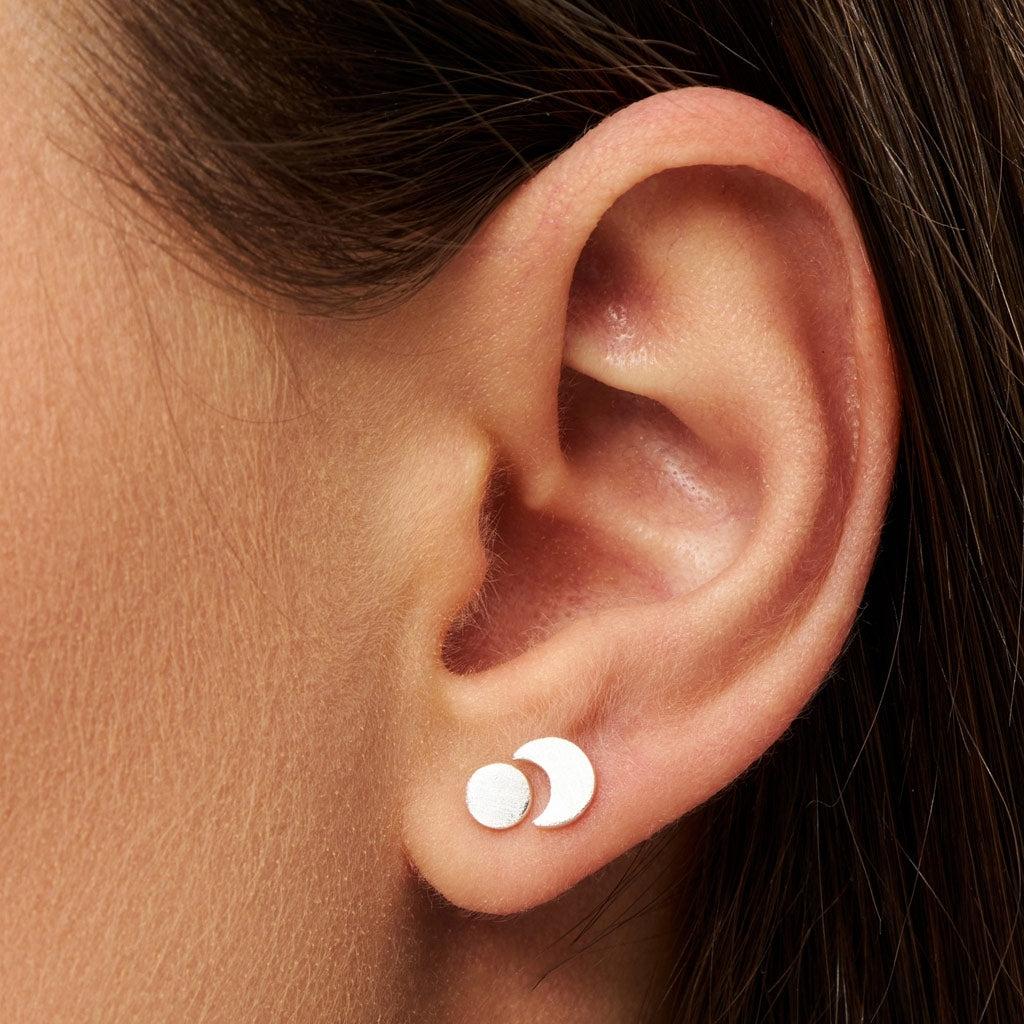 LULU Copenhagen Family To The Moon And Back Ohrringe paar Earrings, pairs Silber