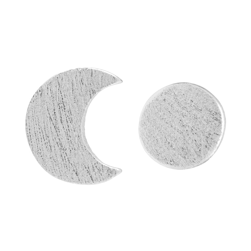 LULU Copenhagen Family To The Moon And Back Ohrringe paar Earrings, pairs Silber