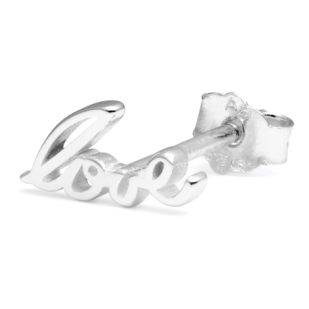 LULU Copenhagen For My Love Ohrring 1 stück Ear stud, 1 pcs Silber