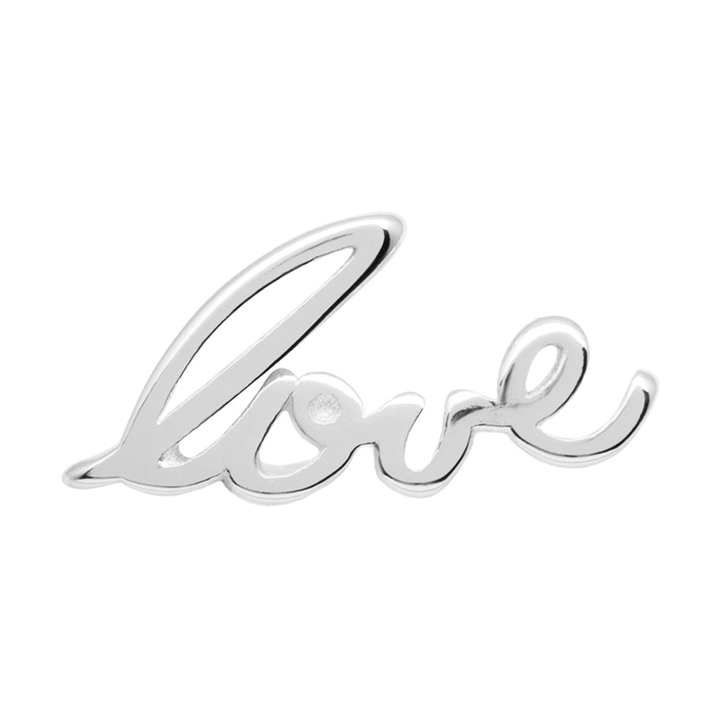 LULU Copenhagen For My Love Ohrring 1 stück Ear stud, 1 pcs Silber