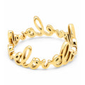 For My Love Ring - Vergoldet