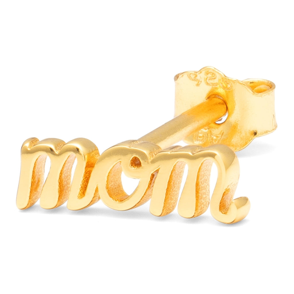LULU Copenhagen For My Mom Ohrring 1 stück Ear stud, 1 pcs Vergoldet