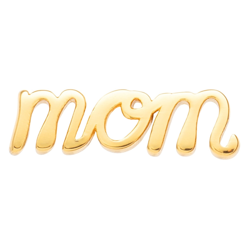 LULU Copenhagen For My Mom Ohrring 1 stück Ear stud, 1 pcs Vergoldet