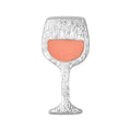 Friday Rosé Ohrring 1 stück - Silver Plated