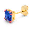 Gala Crystal Bling Ohrring 1 stück - Capri Blue/Pink