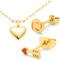 Geschenkset, Endless Love, gold plated - Vergoldet