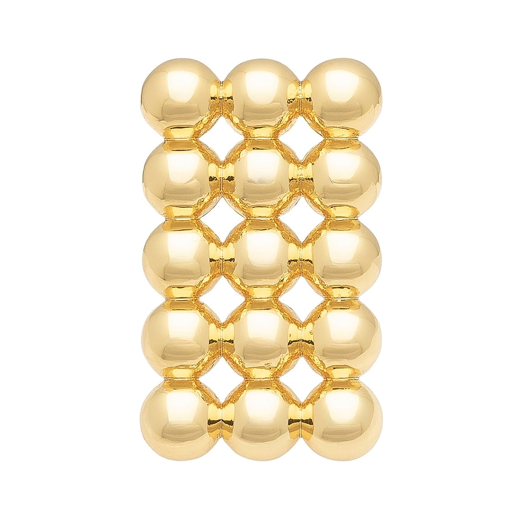LULU Copenhagen Glamour Ohrring 1 stück Ear stud, 1 pcs Vergoldet