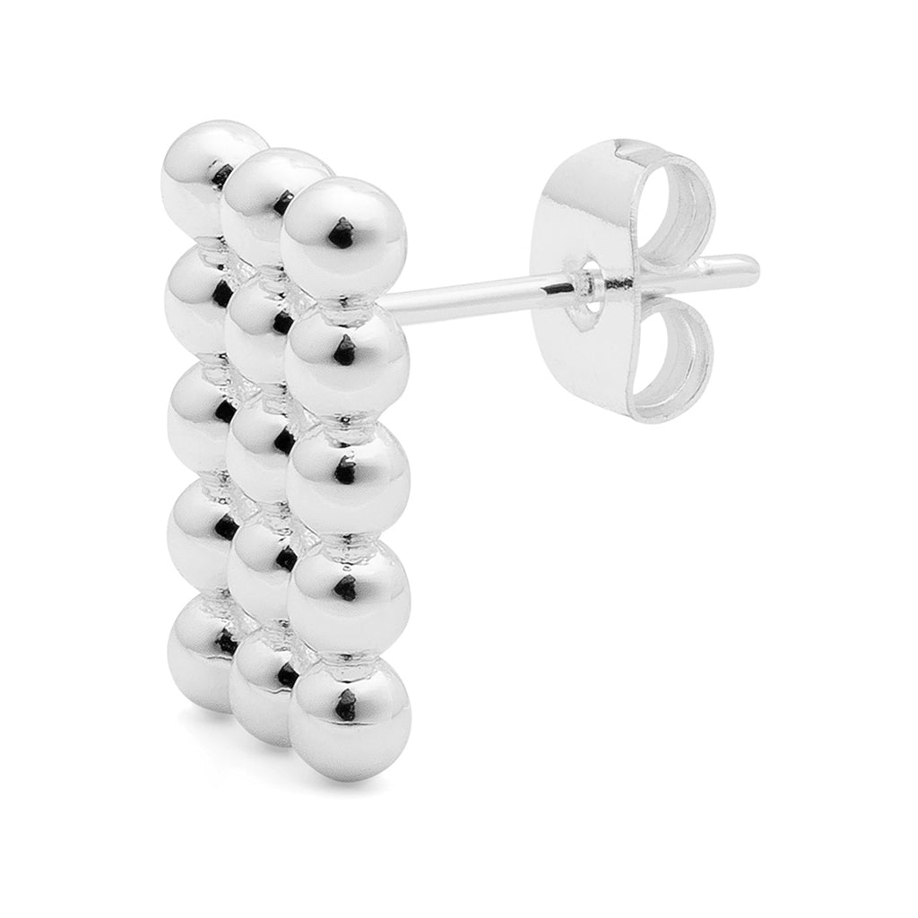 LULU Copenhagen Glamour Ohrring 1 stück Ear stud, 1 pcs Silver Plated