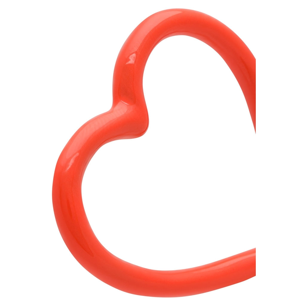 LULU Copenhagen Heart Ring emaille Rings Lippenstift Rot