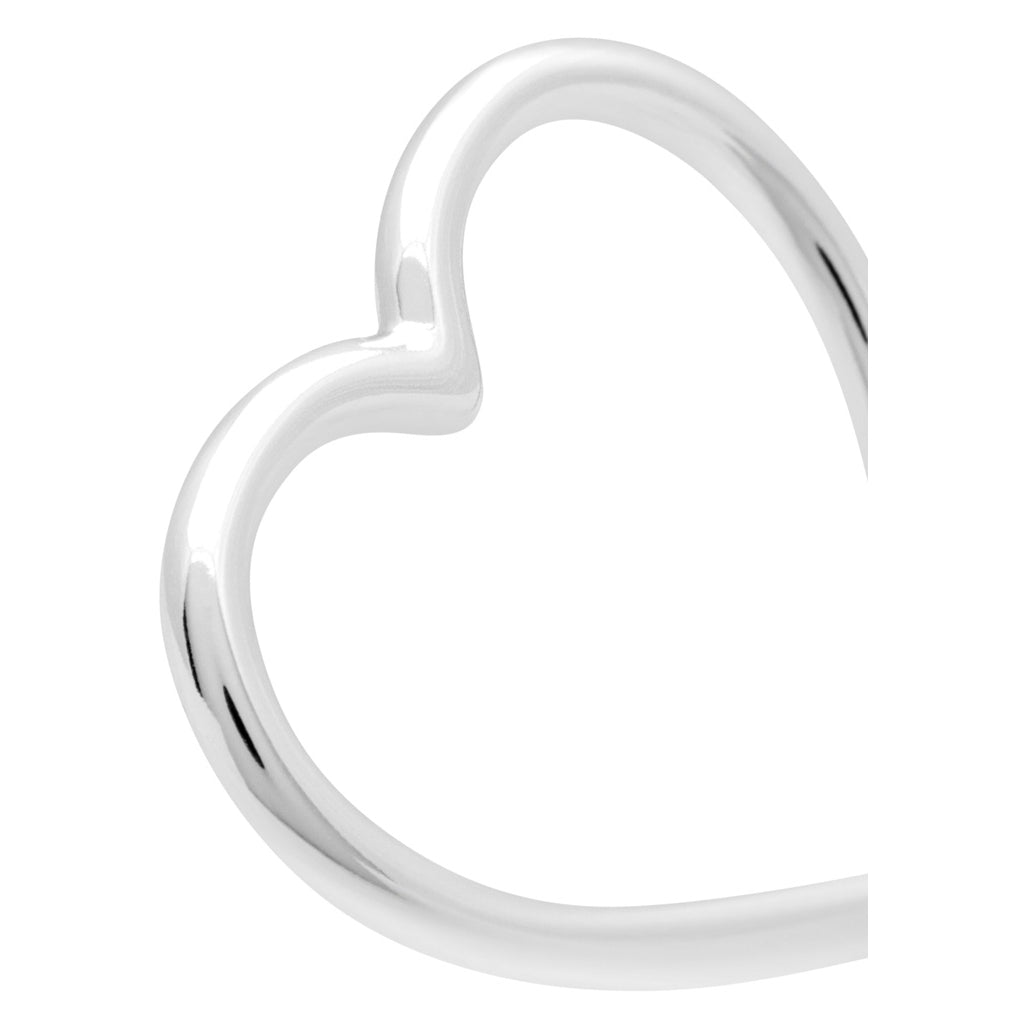 LULU Copenhagen Heart Ring versilbert Rings Silver Plated