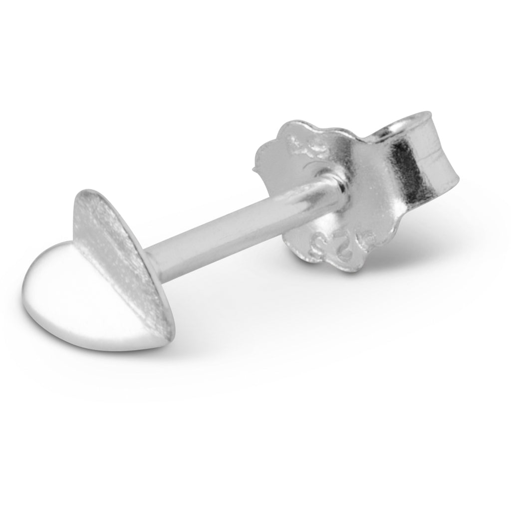 LULU Copenhagen Heart Wings Ohrring 1 stück Ear stud, 1 pcs Silber