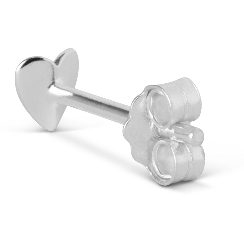 LULU Copenhagen Heart Wings Ohrring 1 stück Ear stud, 1 pcs Silber