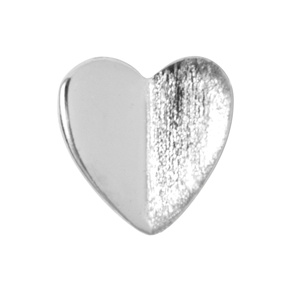 LULU Copenhagen Heart Wings Ohrring 1 stück Ear stud, 1 pcs Silber