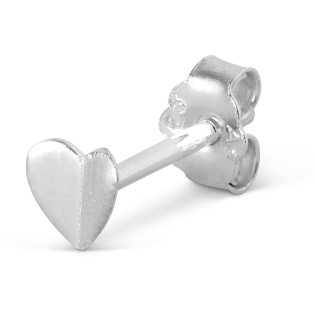 LULU Copenhagen Heart Wings Ohrring 1 stück Ear stud, 1 pcs Silber