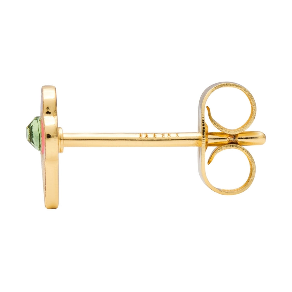LULU Copenhagen Ice Cone Crystal Ohrring 1 stück Ear stud, 1 pcs Vergoldet
