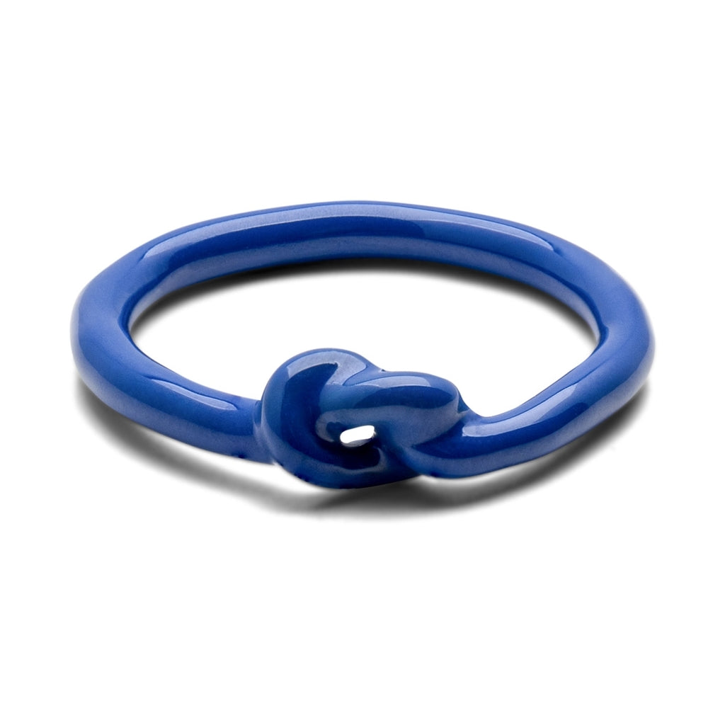 LULU Copenhagen Love Knot Ring Rings Dazzling Blue