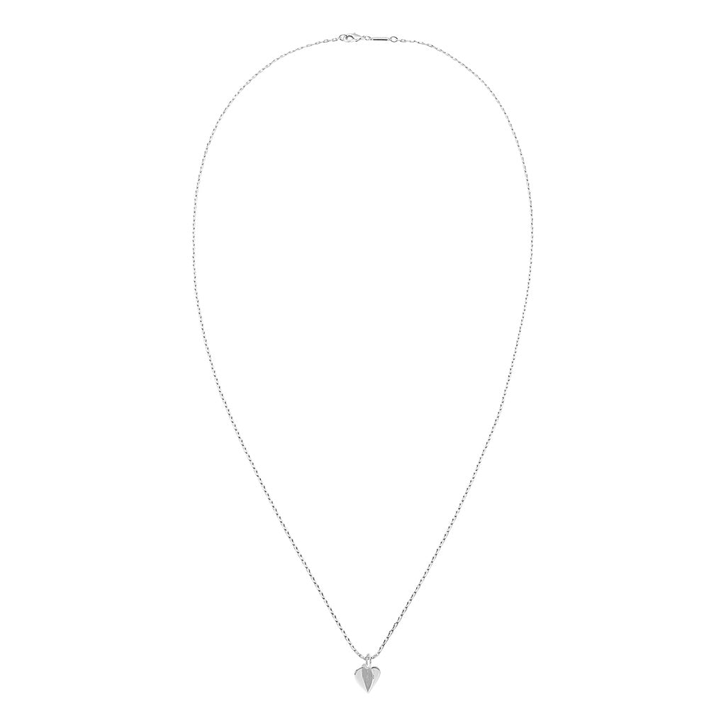 LULU Copenhagen Lemon Heart Halskette Necklaces Silver Plated