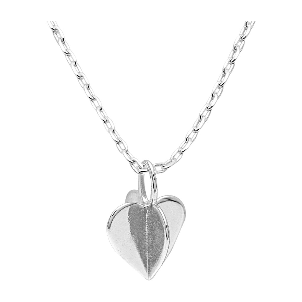 LULU Copenhagen Lemon Heart Halskette Necklaces Silver Plated