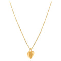 Lemon Heart Halskette Vergoldet - Vergoldet