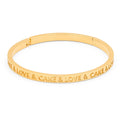 Love & Cake Bangle - Vergoldetes - Vergoldet
