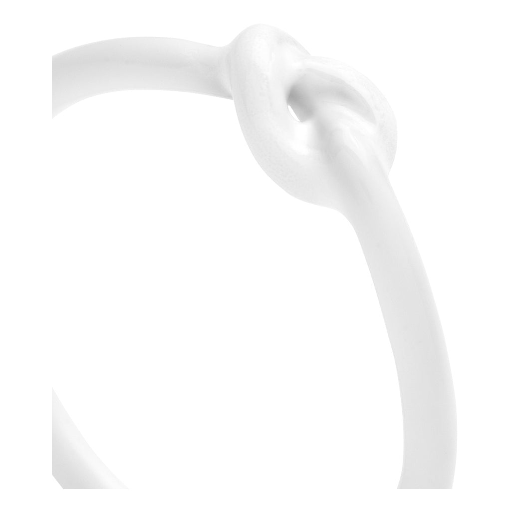 LULU Copenhagen Love Knot Ring Rings Weiß