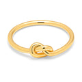 Love Knot Ring Vergoldet - Vergoldet